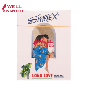 Simplex Long Love Natural Latex Condom - 3 Pieces
