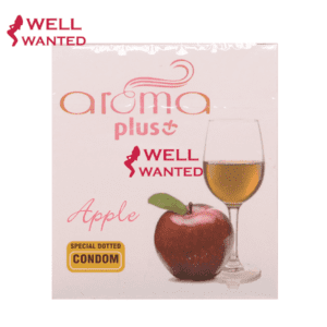 Aroma Plus Apple Special Dotted Condom - 3 Pieces