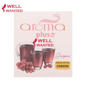 Aroma Plus Grapes Special Dotted Condom - 3 Piece