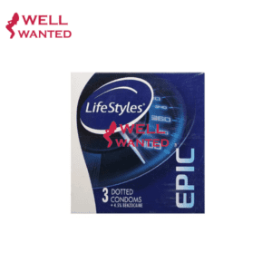 Life Styles Epic Dotted Condom - 3 Pieces